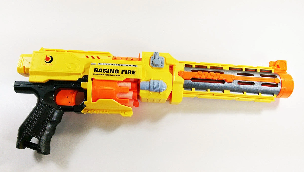 Raging Fire Zombie Laser Dart Gun – Unleash Chaotic Fun!