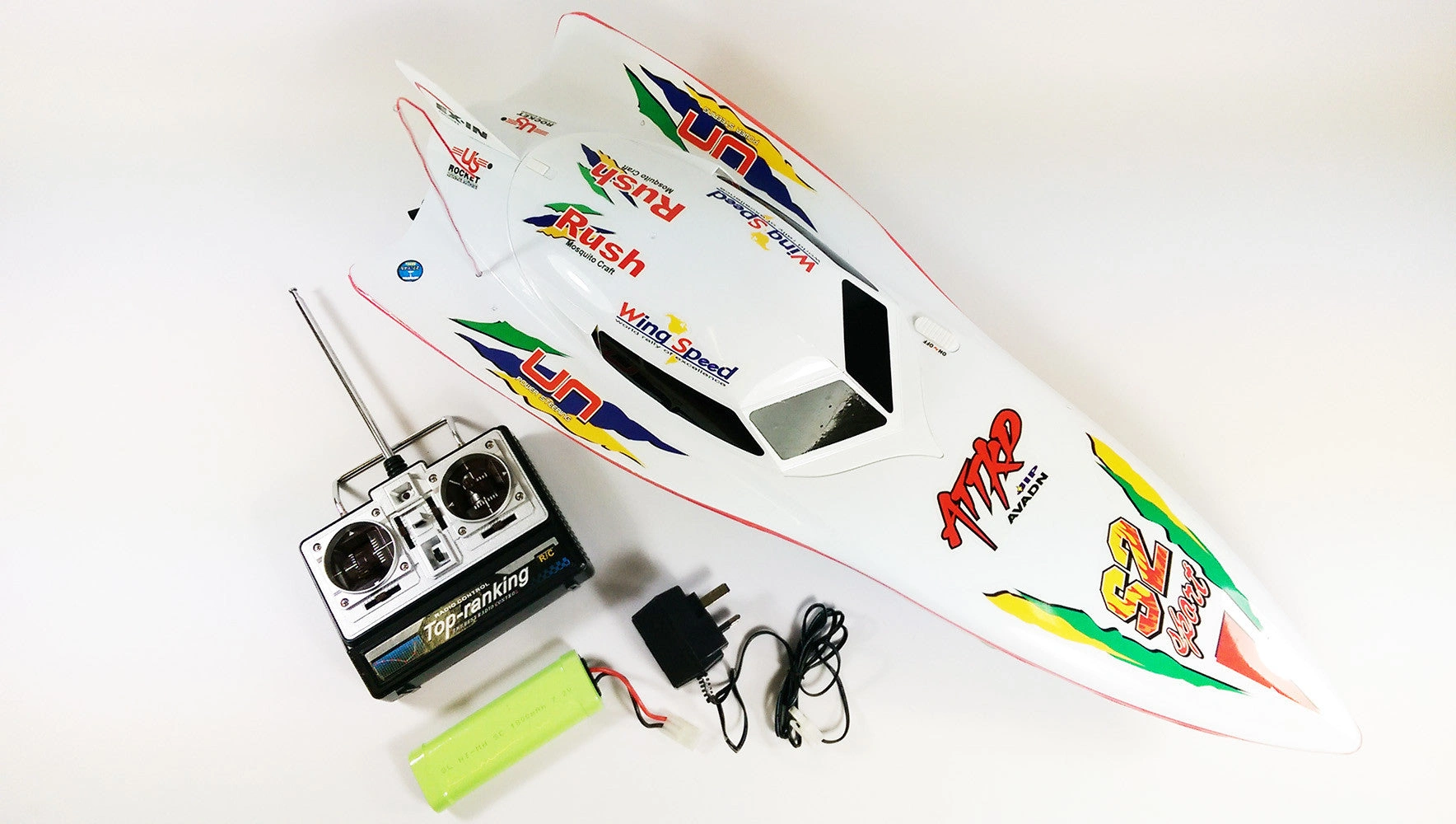 Syma Stealth Race Boat: 7000 RC Radio Control - Unleash the Speed!